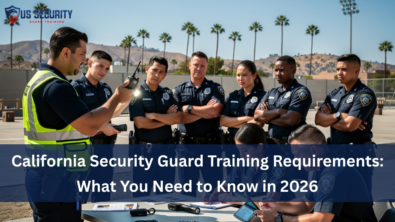 Read more about the article California Security Guard Training Requirements: What You Need to Know in 2026