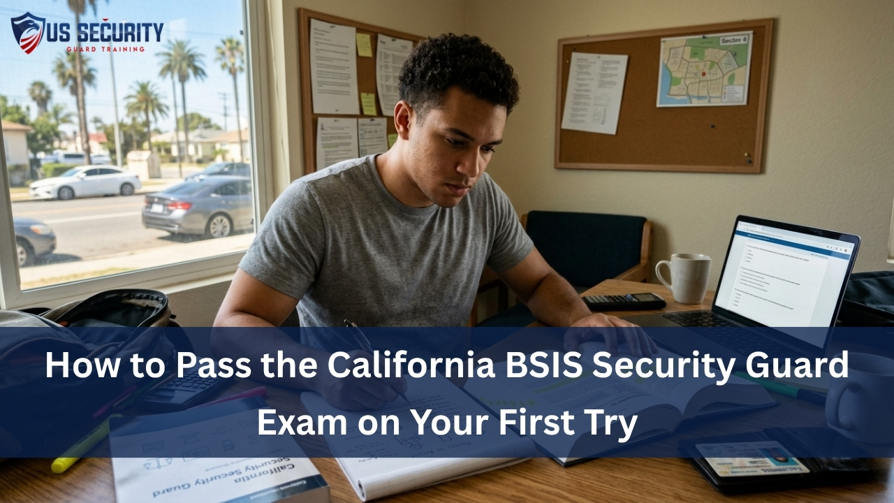 You are currently viewing How to Pass the California BSIS Security Guard Exam on Your First Try