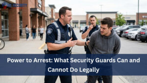 Read more about the article Power to Arrest: What Security Guards Can and Cannot Do Legally